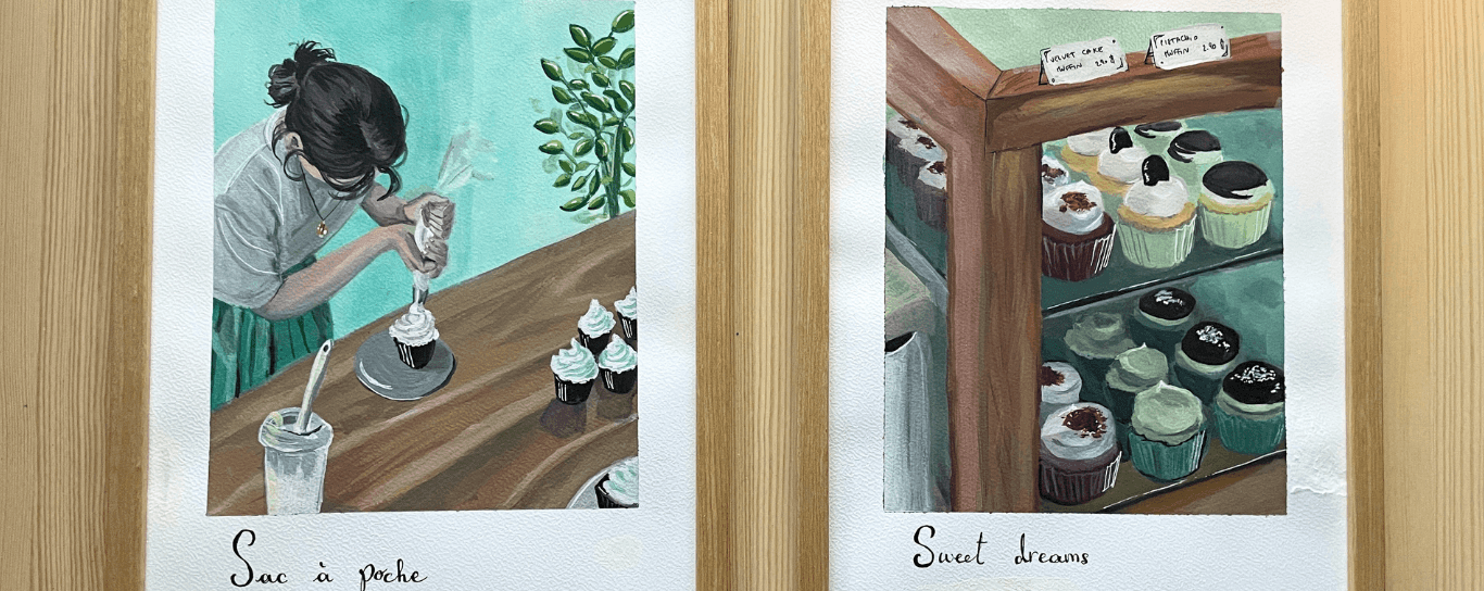 Quadro astratto colorato