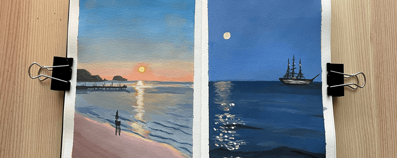 Dipinto colorato astratto